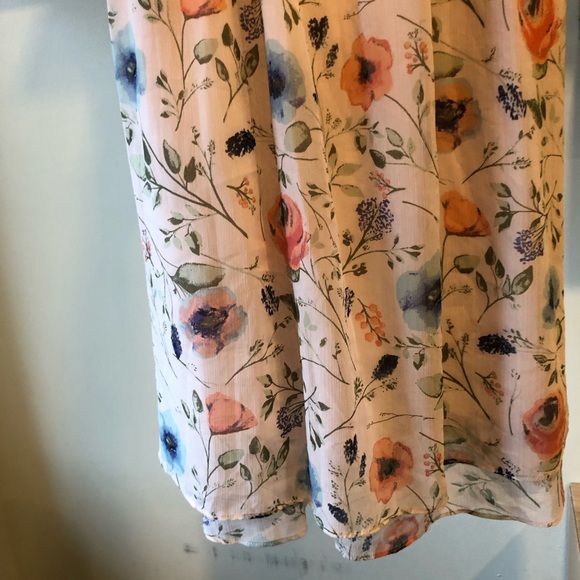 Jessica Simpson Ruffled Floral Dress - Picture 7 of 7